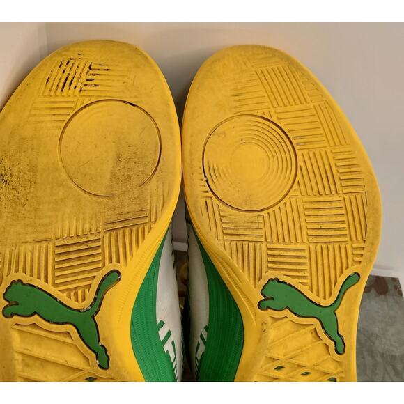 Puma Clyde All-Pro x ‘Buddy The Elf’ Mens Sz 6 Green Yellow Red 195315-01 Rare main image 11